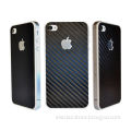 Carbon Fiber Cases, iPhone Back Stick, Fit for iPhone 4/4S